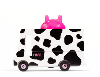 Candyvan - Moo mjölkbil (leksaksbil från Candylab toys) SKADAD KARTONG