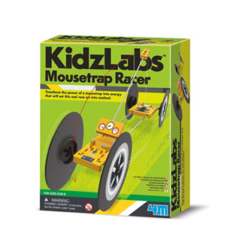 Bygg en musfälla-racerbil (KidzLabs från 4M)